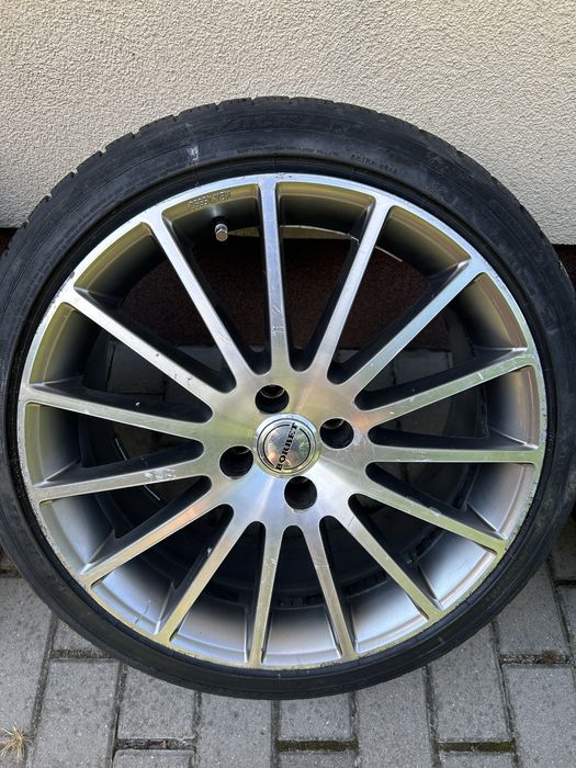 Felgi Borbet R18 4x100 + opony 255/40 – Opel Astra H