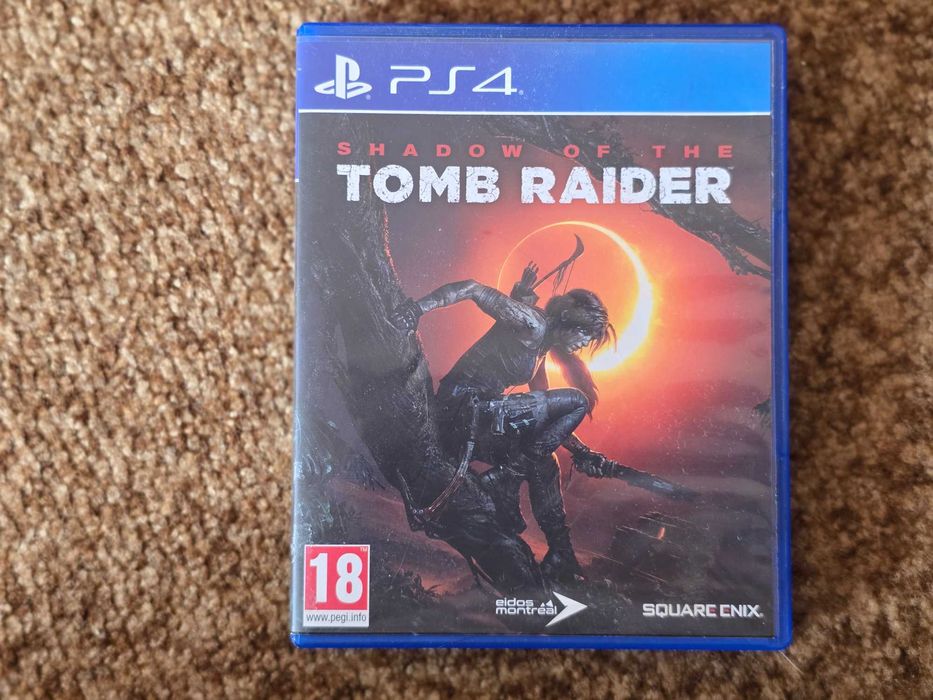 Gra PS4 PS5 Shadow of the Tomb Raider PL DUBBING PL pudełko Lara Croft