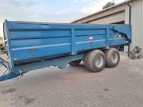 Przyczepa skorupowa Marston 14 ton tandem