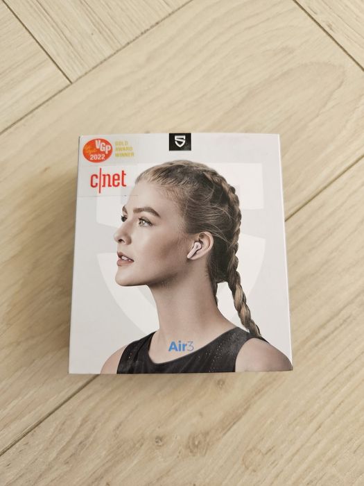 Słuchawki różowe, bezprzewodowe Sound Peats Air 3