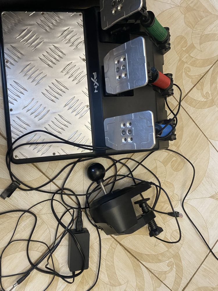 Кермо ігрове PXN V10  руль игровой с педалями