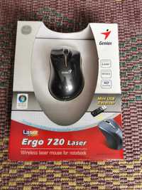 Genius Ergo 720 Laser czarna - Mysz