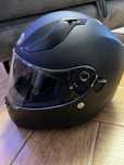 Kask vcan czarny mat
