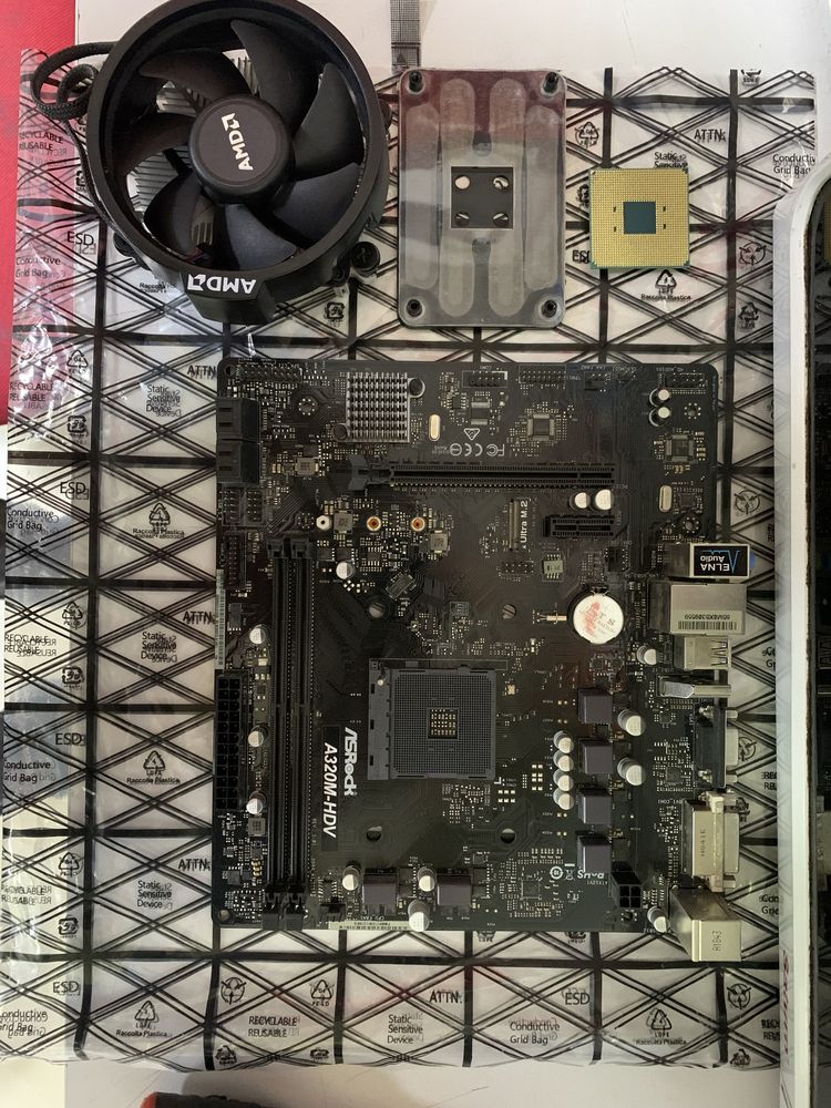 Продам отличный комплект для сборки ПК — всё в одном: CPU + GPU + MB