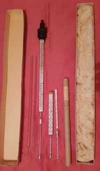Коллекция ртутных термометров для погружения СССР