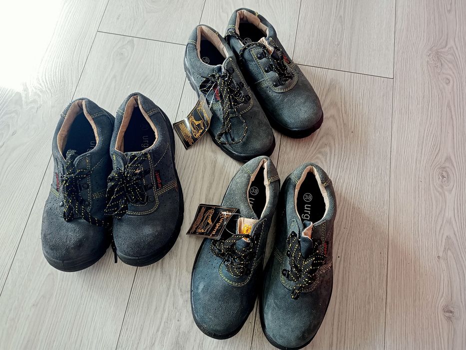 Buty robocze NOWE firmy Urgent,  rozmiar 36 i 2x 38r