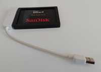 Dysk SANDISK ULTRA II 240GB SATA III 2.5'' + Interfejs USB