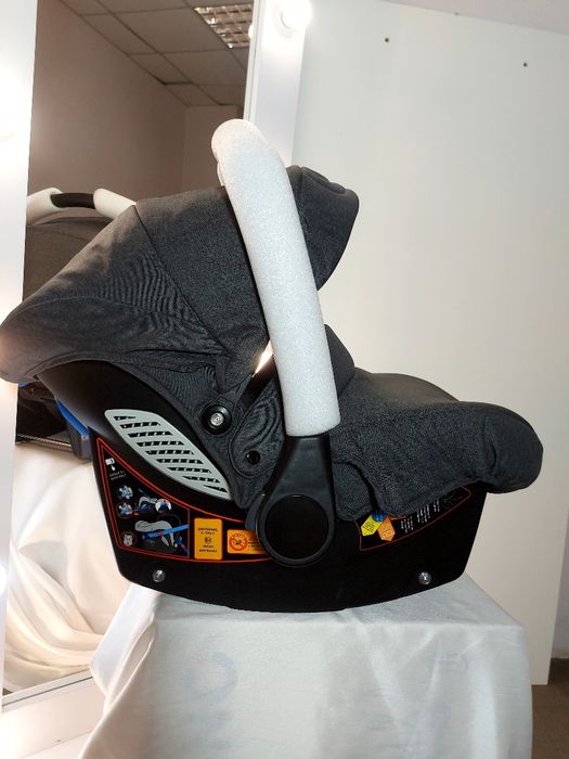 CARRELLO  EPICA автокрісло люлька чорне і графіт можна підібрати адапт