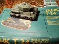 Модель игрушка танк Т 34
