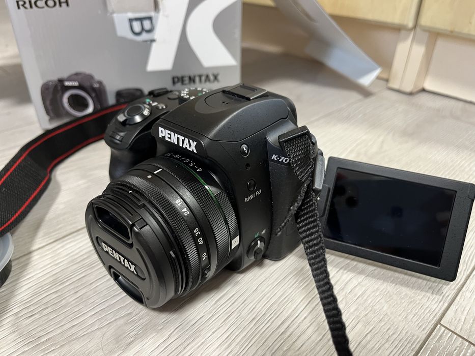 Професійний фотоапарат Pentax k 70 (black) 18-50 re kit