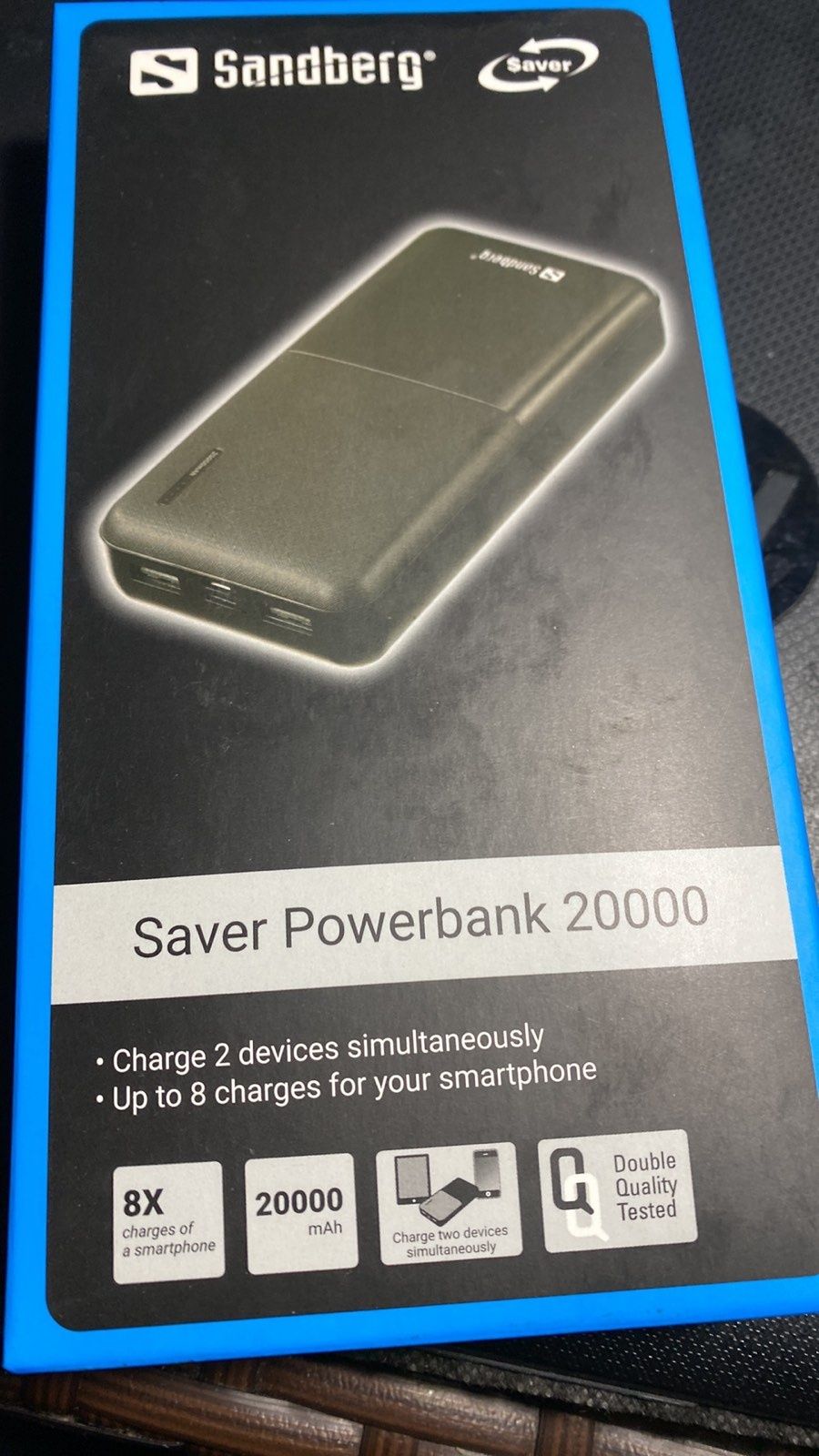 Продам павербанк  Sandberg Powerbank USB-C PD 20W 20000