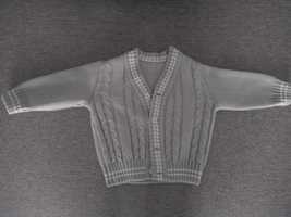 Sweterek elegancki, rozpinany rozmiar 68