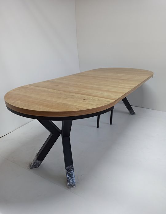 Stół okrągły rozkładany