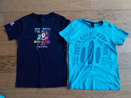 2x T-shirt koszulka zestaw 152 cm