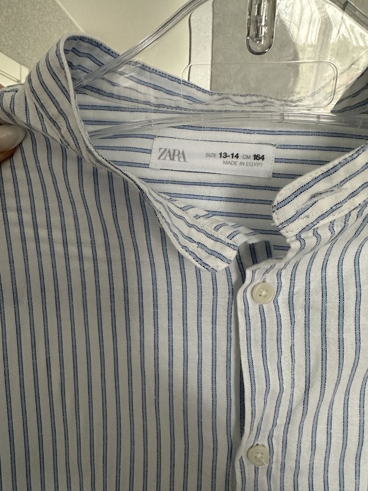 Рубашка Zara льон