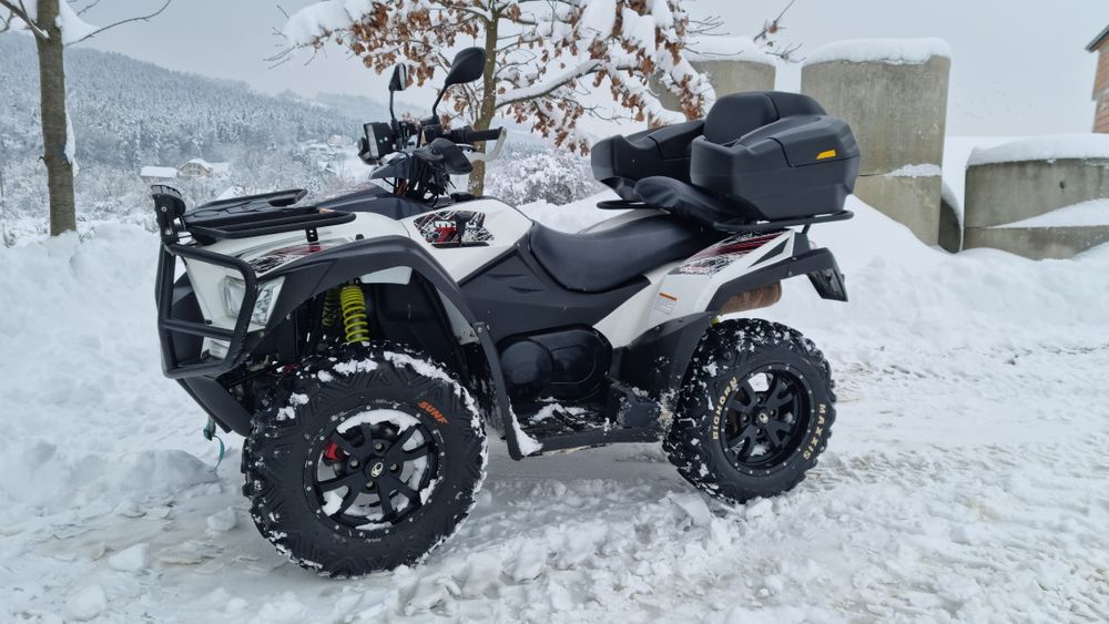 Quad Kymco MXU 700 IRS 4x4 homologacja l7e