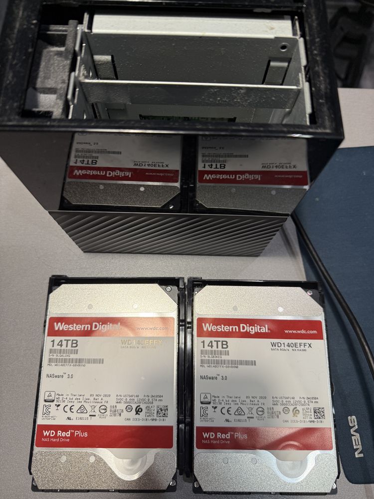 Зовнішній накопичувач WD my book duo 28TB