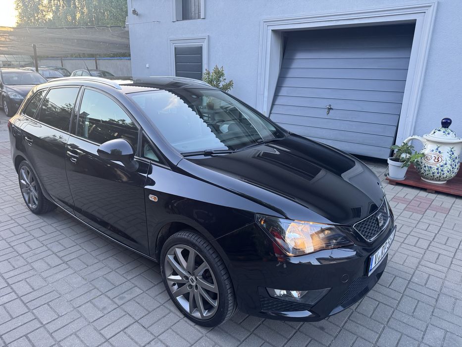 Seat Ibiza 1.2 105 KM sprowadzony 2014 opłacony klimatronic navi alumy