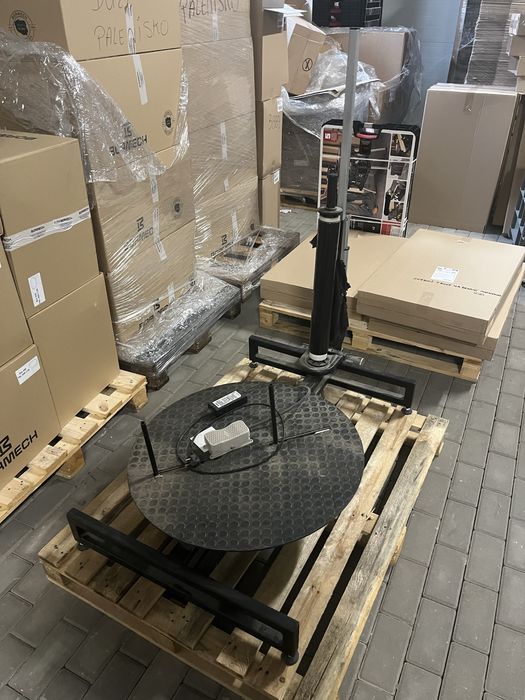 Owijarka do kartownow pakowania paczek półautomatyczna Redsteel