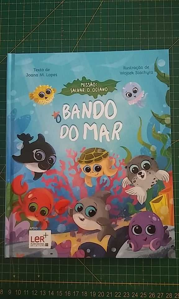 Livro - Missão: Salvar o Oceano - Bando do Mar