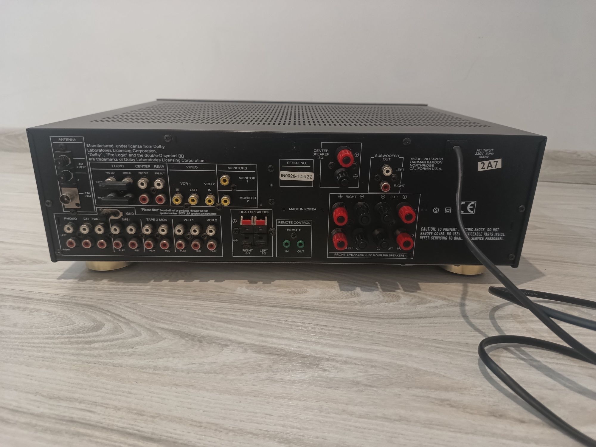 Wzmacniacz amplituner Harman Kardon