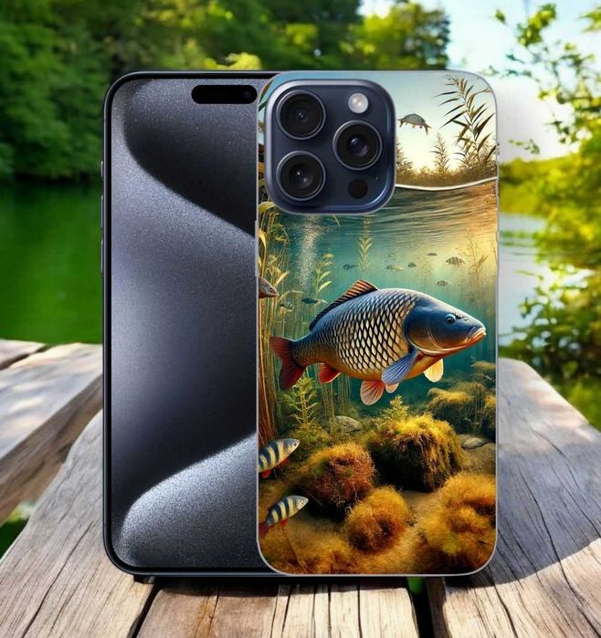 Etui dla wędkarza wędkarskie iPhone Samsung Huawei OPPO VIVO Realme