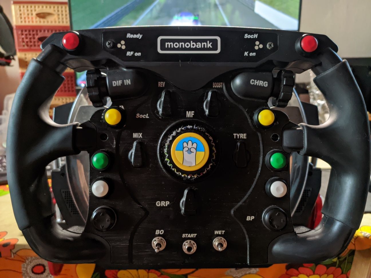 Руль штурвал thrustmaster ferrari F1 wheel add-on