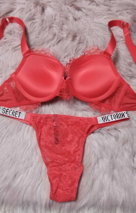 sexi komplet bielizny victoria secret koronka dla kobiet prezent