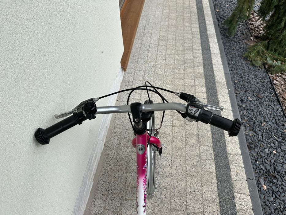 Rower PUKY SKYRIDE - koła 20, aluminiowy, 3 biegi, kontra, prądnica