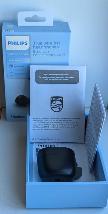 Auriculares Headphones Phillips TAT 223 sem fios wireless