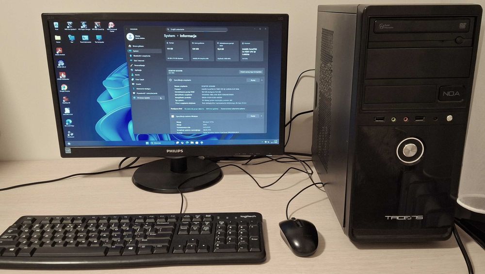 Komputer / Intel Core i3 7gen / 120 GB SSD+1000 GB HDD / 16GB RAM DDR4