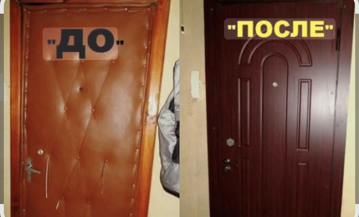 Меняем МДФ Двери, обшивка ,ремонт, изготовление новых фасадов .