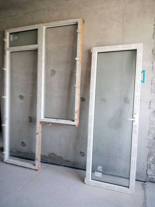 Металопластикові вікна та двері б/у