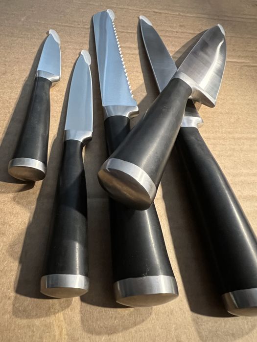 Ножі кухоний набір нержавіюча сталь