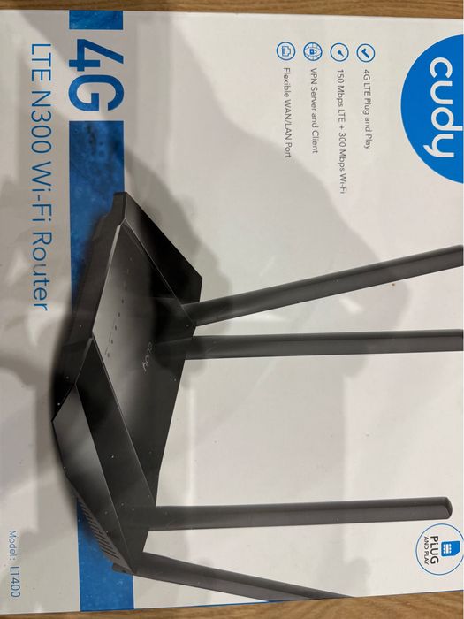 Router Cudy 4G SIM LTE N300 WiFI