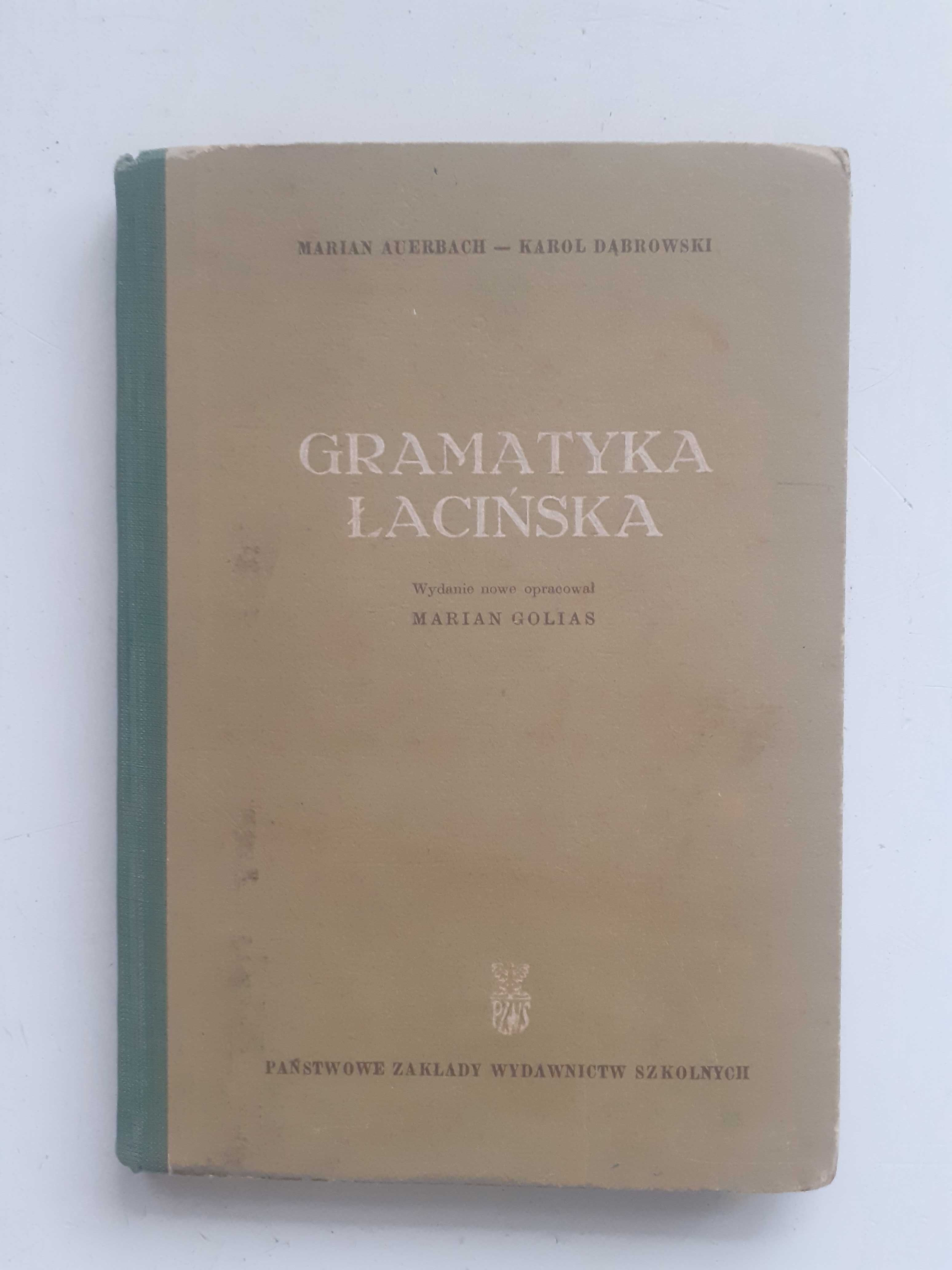 Gramatyka łacińska Marian Golias