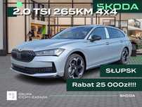 Skoda Superb SPORTLINE 2.0 TSI 265KM 4x4 Wentylowane skóry masaż Hak składany ACC