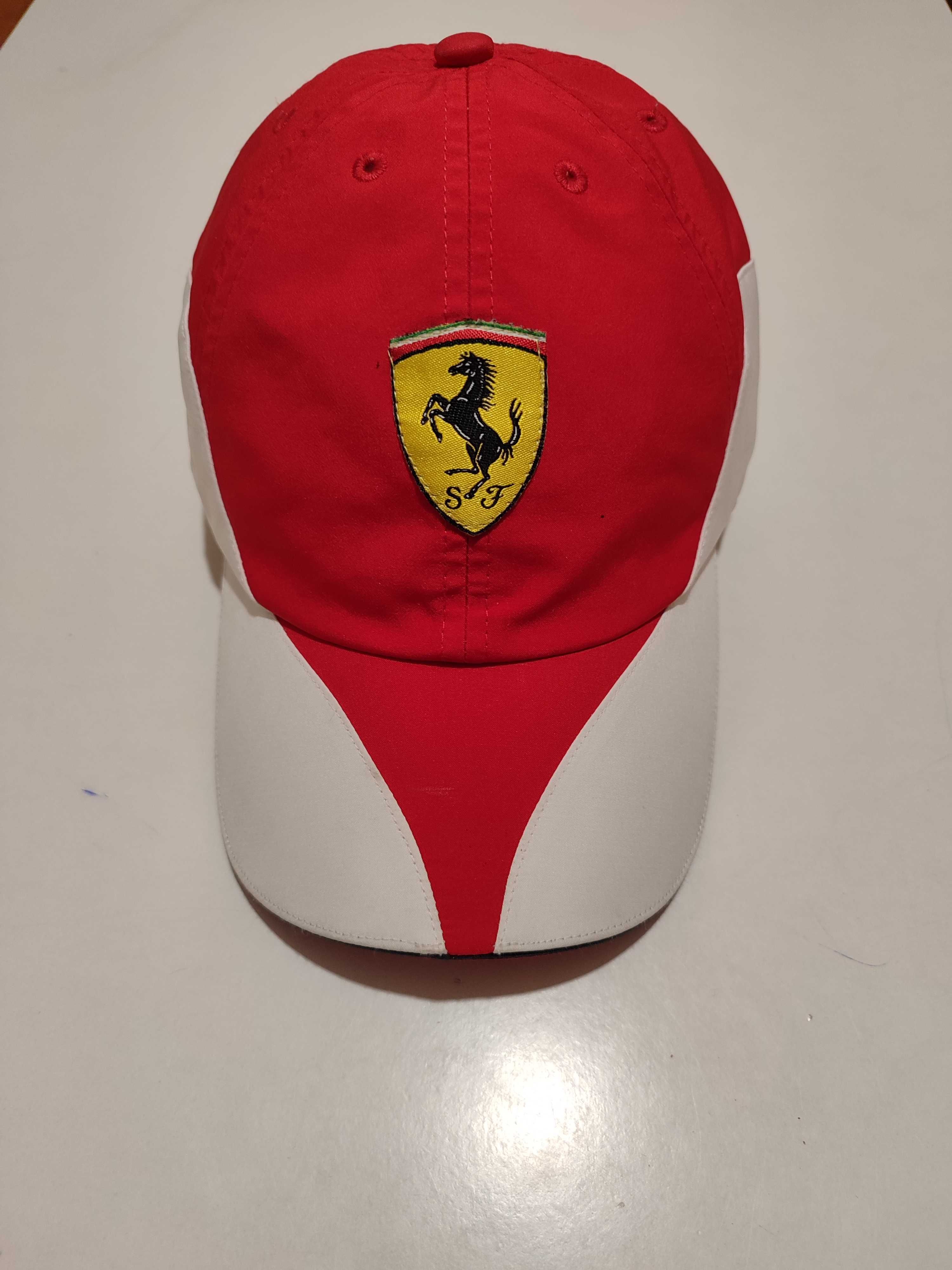 Стильная кепка бейсболка PUMA FERRARI. Не глубокая. Размер 56-58