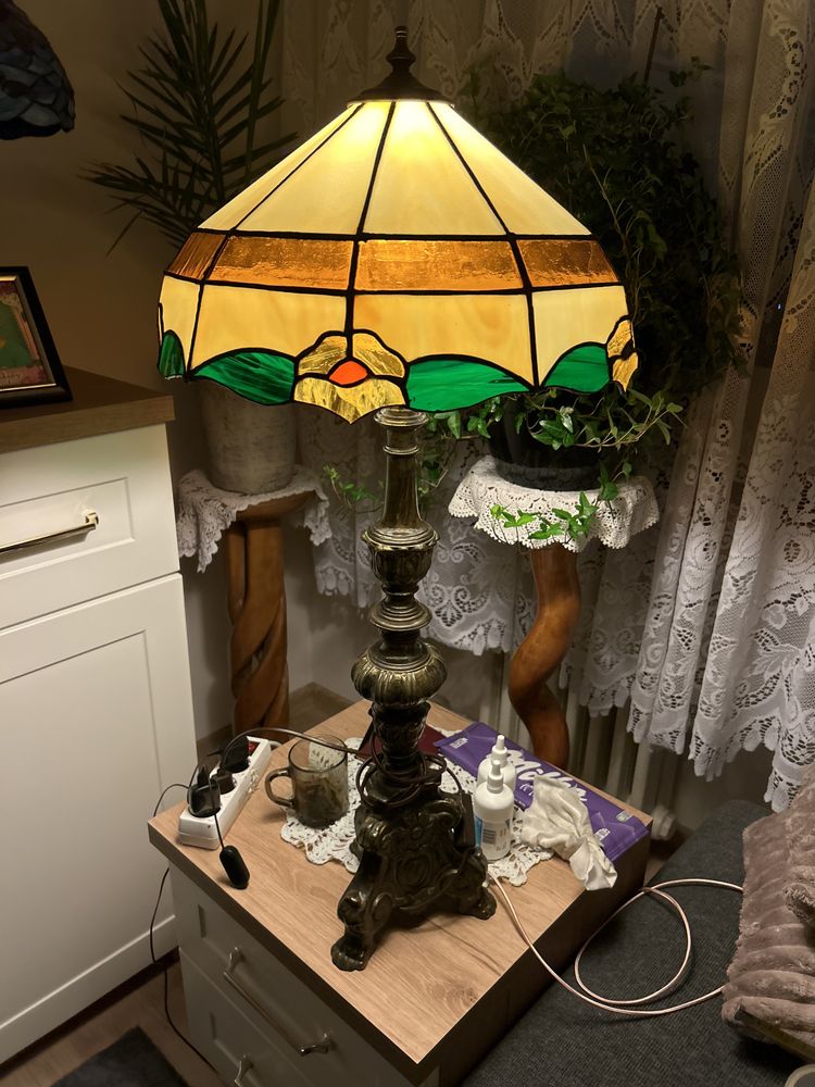 Wysoka Lampa Tiffany