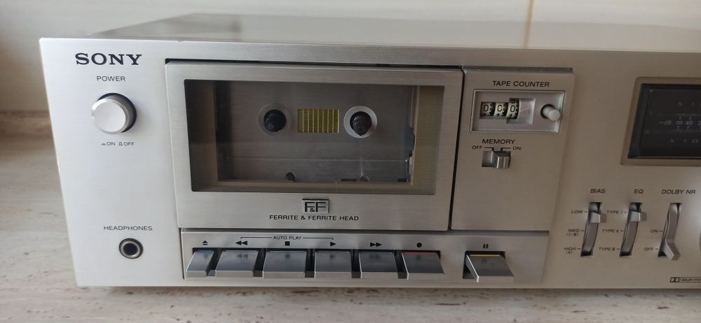 Magnetofon Sony TC-K45 + Amplituner Unitra Tosca 303