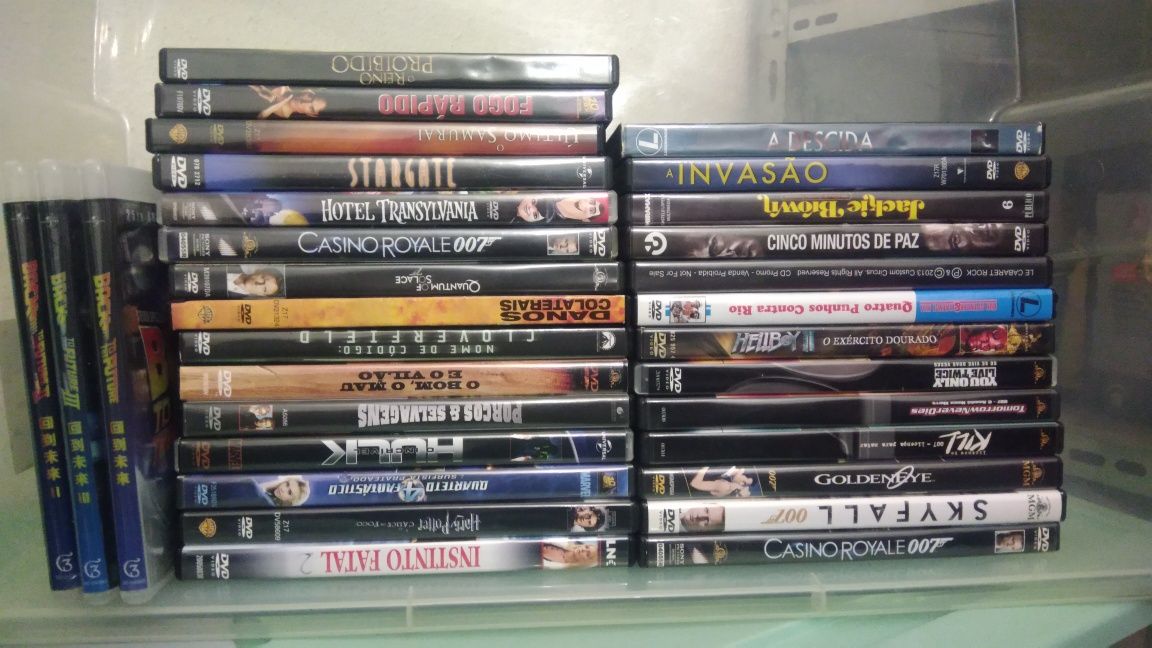 DVDs  vários  títulos