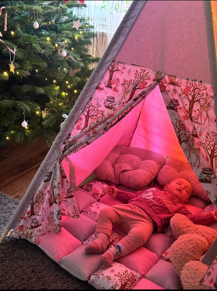 Namiot TIPI dla dzieci 120x120 WIGWAM