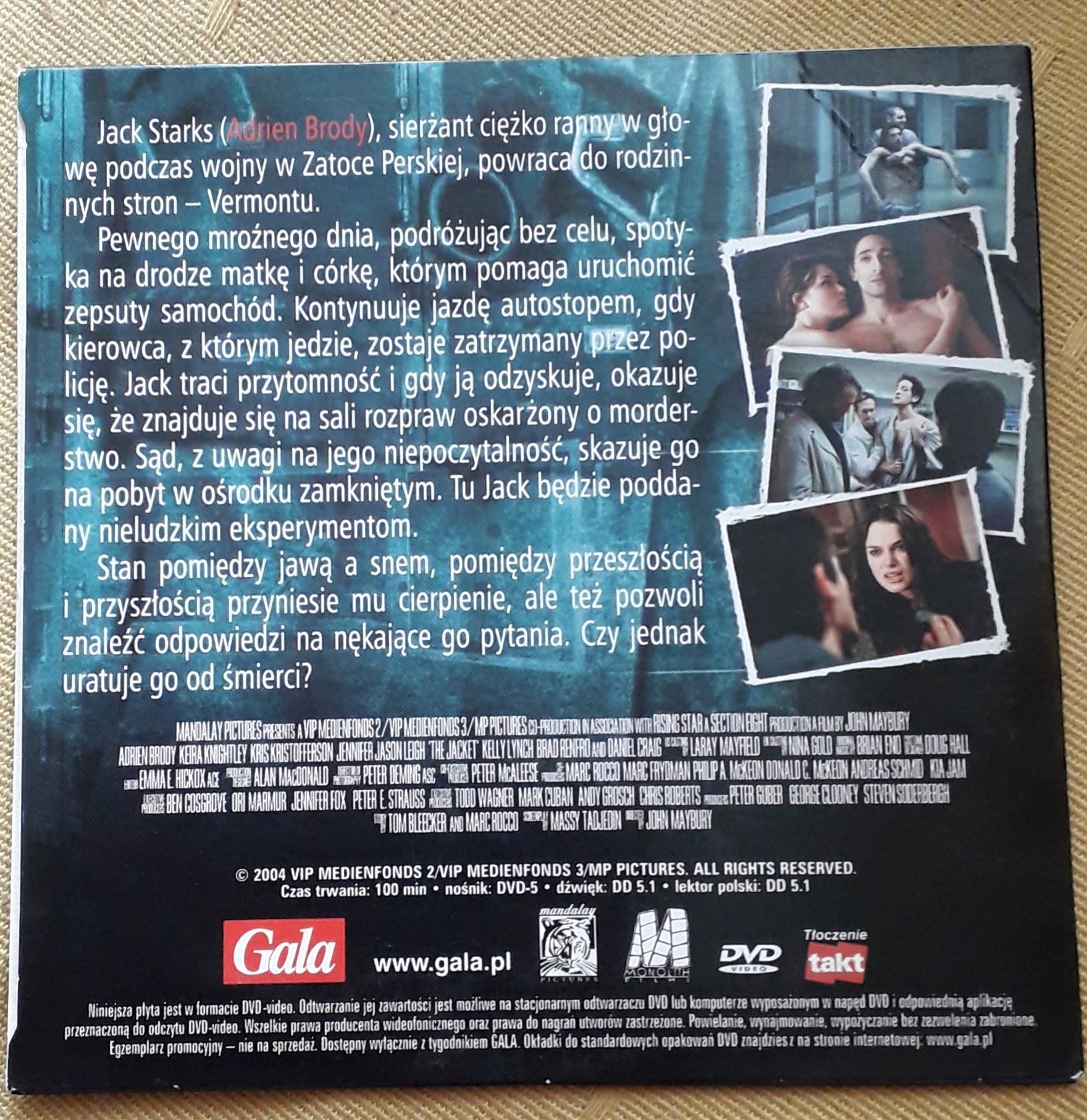 OBŁĘD film na DVD. A. Brody, K.Knightly