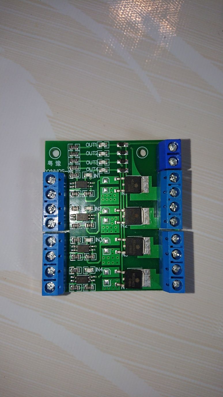 Платы драйвер, блок питания и модуль MOSFET