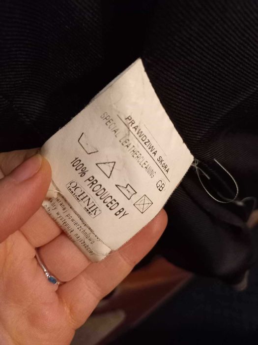 Kurtka skórzana Ochnik XL brązowa