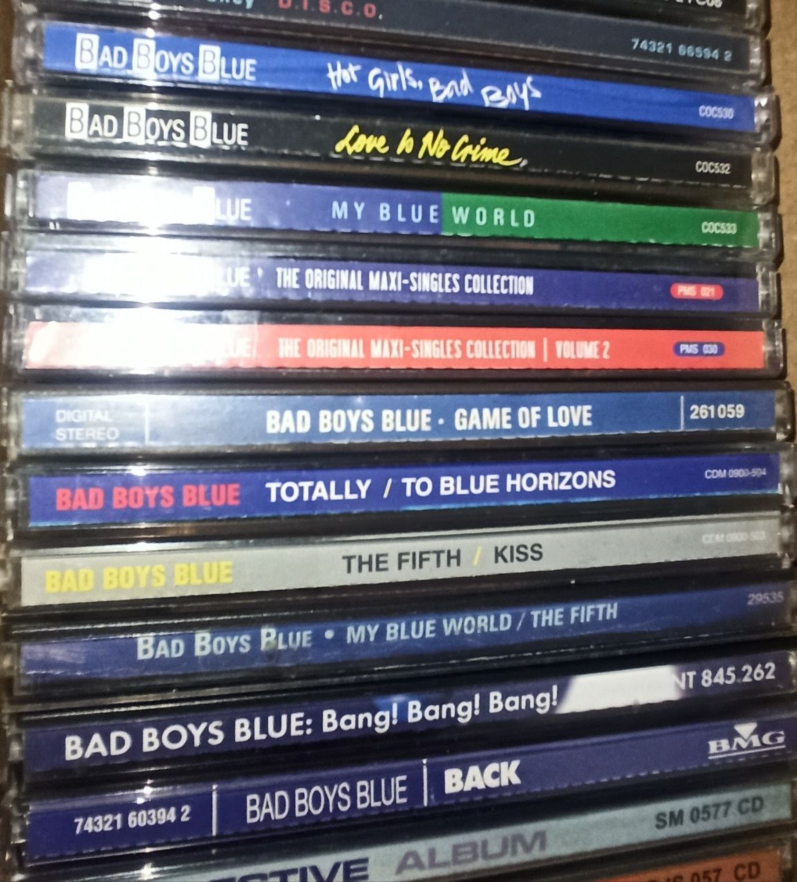 Bad Boys Blue Turbo Megamix Game Of Love Maxi Singles Italo Disco CD