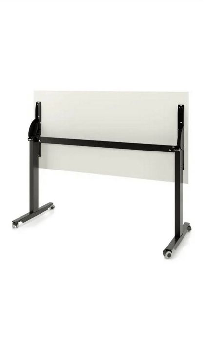 Складной-откидной стол Flip белый/черный