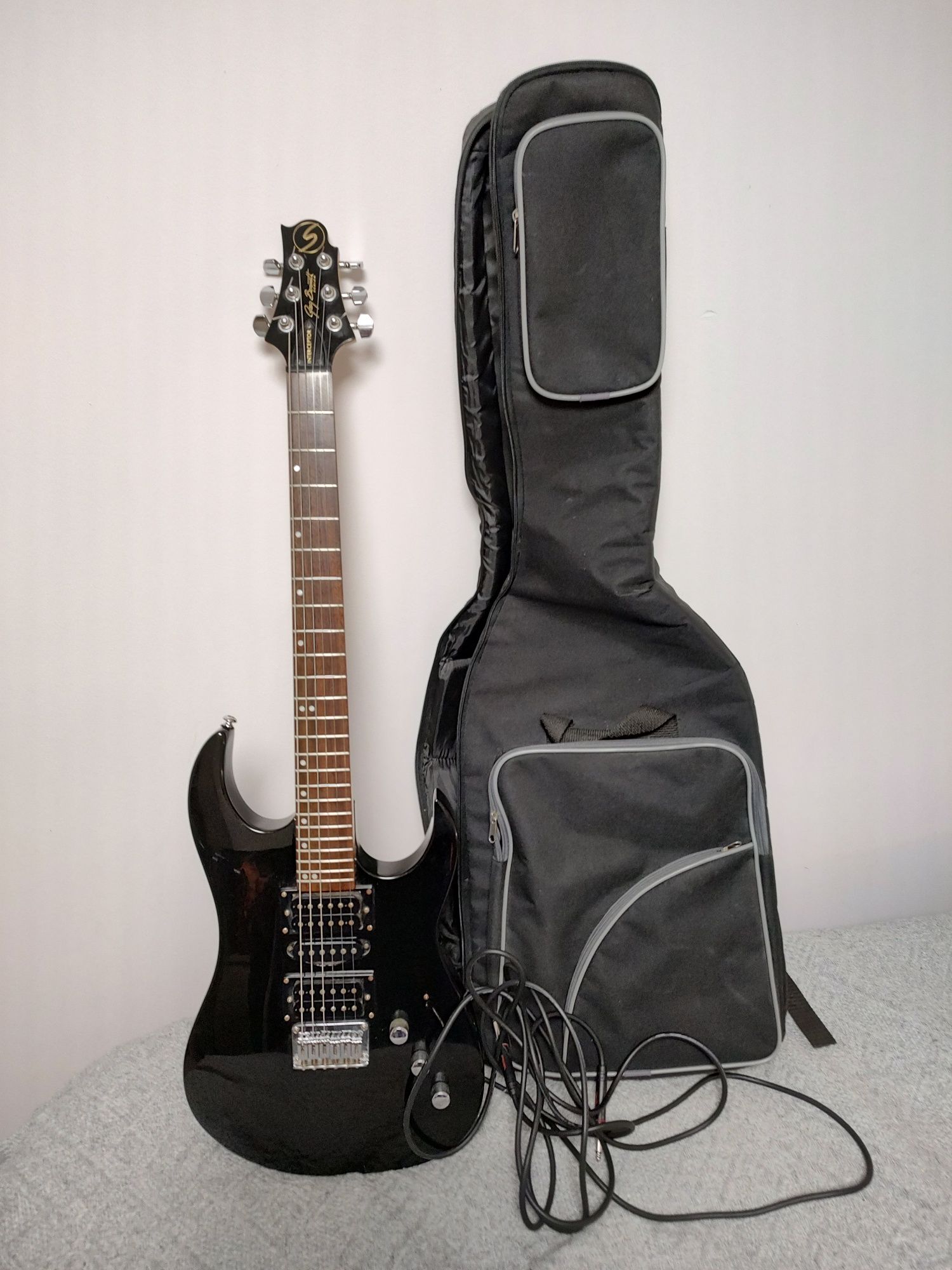 Samick Interceptor gitara elektryczna Superstrat Świetny instrument !!