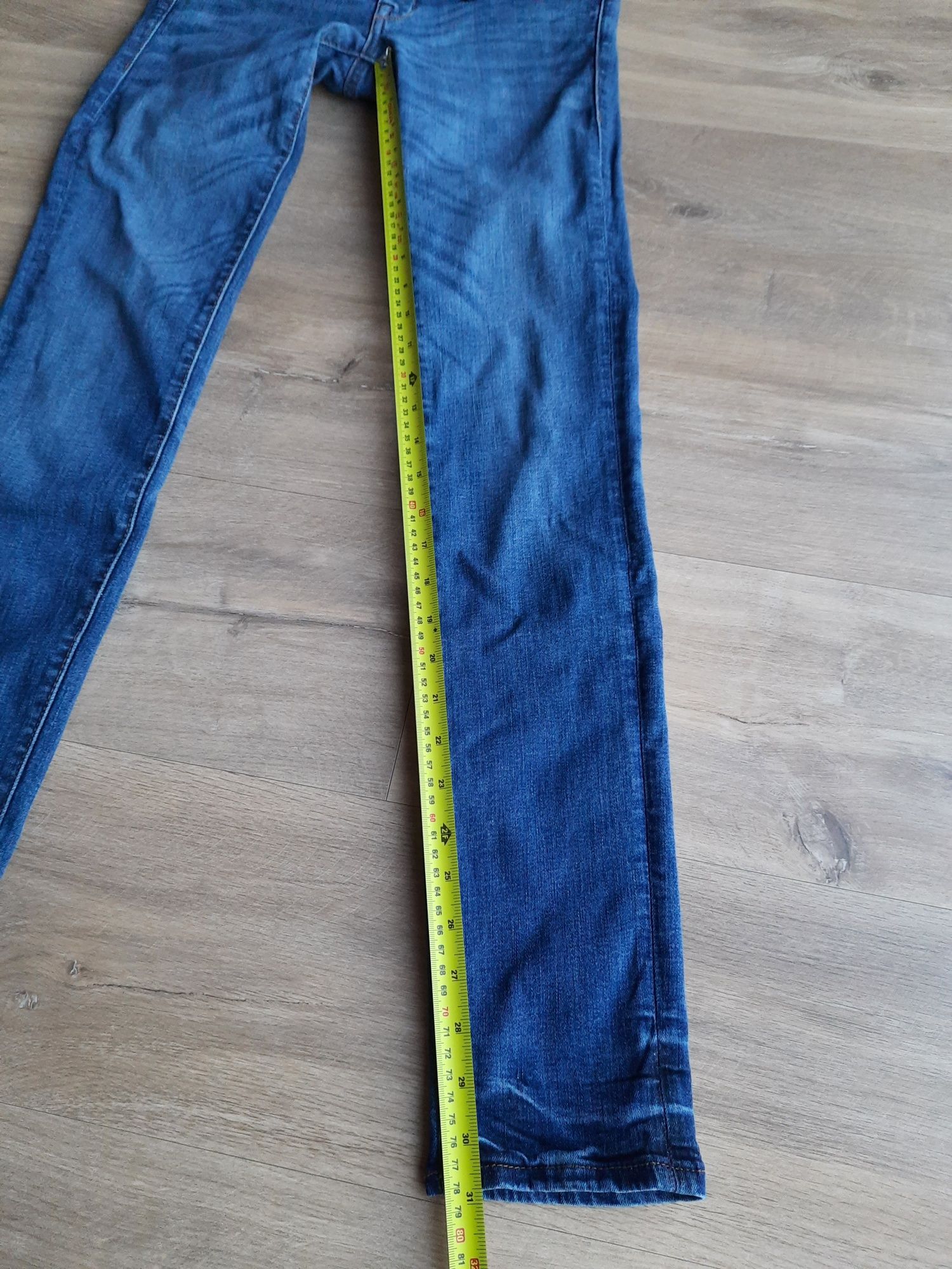 Jeansy ciążowe H&M Mama slim 36