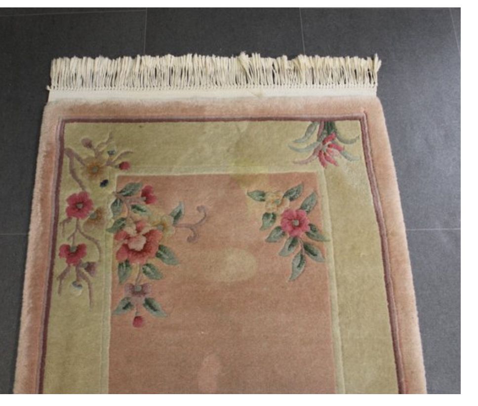 Conjunto de carpetes chinesas em lã